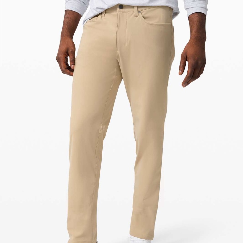 Lululemon ABC Slim-Fit Trouser 30L Khaki